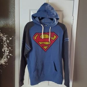 Unisex Superman Hoodie sz. Medium